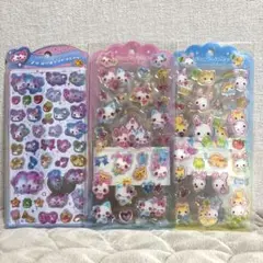 まじかるみゅーちゃん　うるちゅるポップシール　ふわふわらびちゃん