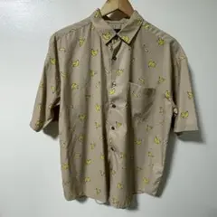 NAIVE MAGIC バナナ柄 半袖シャツ