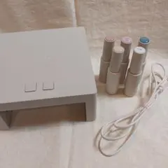 ciria ジェルネイルセット LEDライト付き ピールオフ