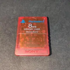 29.PS2メモリーカード クリムゾンレッド SCPH-10020