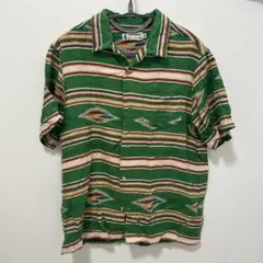 TITICACA 半袖シャツ M グリーン