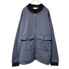 【SUFFUSE】サフューズ 長袖フルジップジャケット ブルゾン 裏起毛 (L)