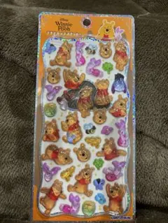 ディズニー　プーさん　プチドロップステッカー　プチドロ　シール　正規品