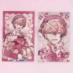 ❤︎ にじさんじ 赤城ウェン ぎゃうるふ ランダムチェキ風カード レア ❤︎