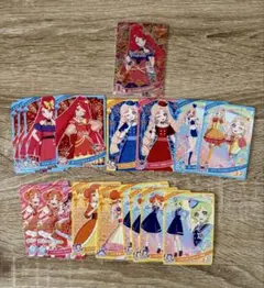 【訳あり】　ひみつのアイプリ　カード　サクラ　タマキ　リンリン　アイリ　まとめ