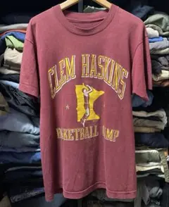 激レア60's70'sヴィンテージ【コンバース】NBAクレムハスキンス バスケT
