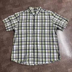 CHAPS 古着 90s 半袖 チェックシャツ Lサイズ