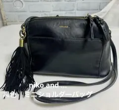 niko and … ミニバッグ　黒