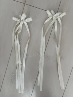 新品未使用　フォーマル　リボンヘアアクセサリー