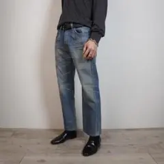 LEVIS 501 デニムジーンズパンツ ストレート ブルー/TW249