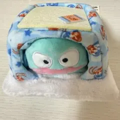 サンリオ　ハンギョドン　こたつ入り　マスコット　ぬいぐるみ