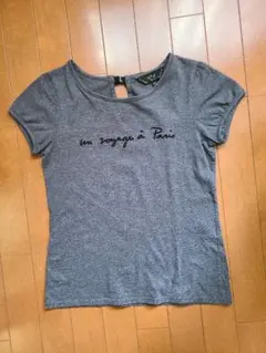 トゥービーバイアニエスベー　un voyage à Paris 刺繍 Tシャツのサムネイル