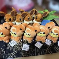 ポケットモンスター やさしいきもち ぬいぐるみ ナゾノクサ イーブイ ヒメグマ