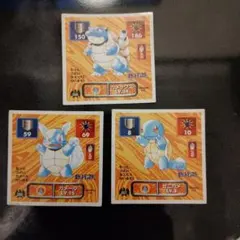 ポケモン 最強シール列伝 ゼニガメ カメール カメックス - メルカリ