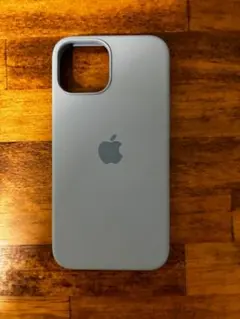 純正 iPhone13 mini シリコンケース ブルーフォグ MagSafe
