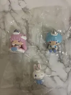 リトルツインスターズ×マイメロディ　どーりーみっくす　キキ　ララ　リズムくん