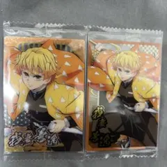 鬼滅の刃 ウエハース 10 我妻善逸 SR N 2枚セット