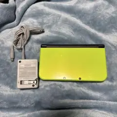 newNintendo3DSLL　ライムXブラック　本体　充電器付き