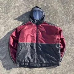 90s〜 NIKE ナイキ 白タグ スウッシュ ナイロンジャケット 中綿