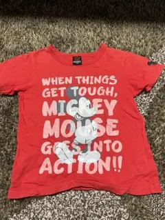 130cm BABYDOLL ディズニー　ミッキー　Tシャツ