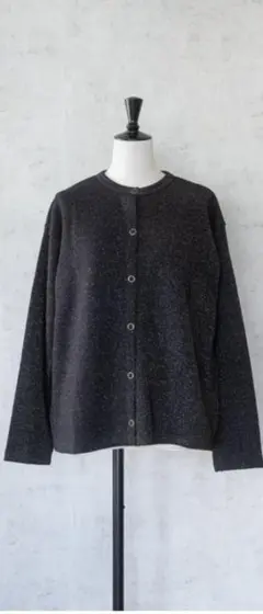 ⭐ハグオーワー リングドットラメカーディガン Black⭐