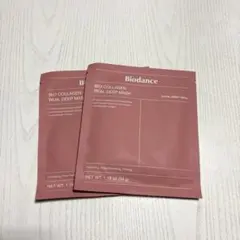 Biodance バイオコラーゲンリアルディープマスク 2枚セット