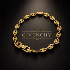 ジバンシィ GIVENCHY ゴールドブレスレット 20cm ヴィンテージ 美品