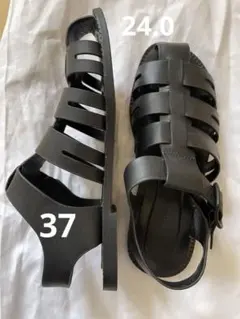 todayful☆レザーグルカサンダル☆37☆24.0のサムネイル