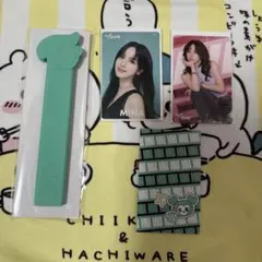 TWICE THIS IS FOR うちわグリップカバー ミナ トレカ付き