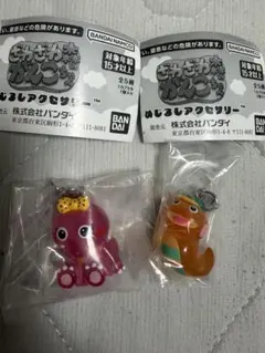 がんこちゃん めじるしアクセサリー がんこちゃん　チョビ 2種 新品未開封