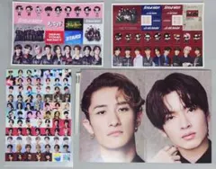 SnowMan ステッカー 箸 特典 宮舘涼太 深澤辰哉 目黒蓮 向井康二 等