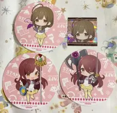 シャニマス　アルストロメリア　ALSTROEMERIA アニカフェ　コースター