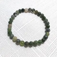モスアゲートのブレスレット