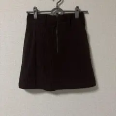 JEANASIS コーデュロイミニスカート ブラウン