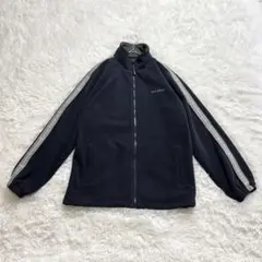 T&C サーフデザイン フリースジャケット L 大きめ レトロ サイドライン