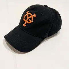 ジャイアンツ　巨人　GIANTS キャップ　帽子　黒　オレンジ　adidas