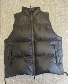 ☆美品 ノースフェイス ダウンベスト メンズ L 黒 600FP アセント 希少