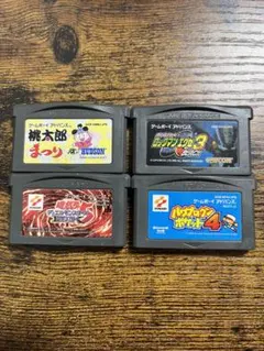 ゲームボーイアドバンスソフト　4点