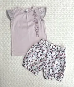 ペアレンツドリーム　トップス　パンツ　ピンク　いちご　２枚セット　95のサムネイル