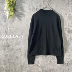 レナウン　シュアレディ　長袖ニット　ハイネック　ウール　ウォッシャブル　シンプルのサムネイル