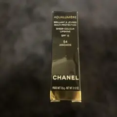 新品 CHANEL シャネル アクアルミエール 54 ANOASIS 口紅のサムネイル