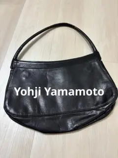 レア✨ヨウジヤマモト en cuir コラボ 巾着 ショルダーバッグ レザー