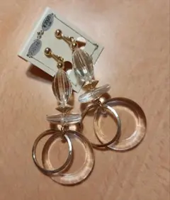 【新品】INNOCENCE　イアリング　クリアユラユラ