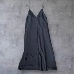 GU キャミワンピース 黒