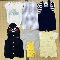 ベビー服　80 まとめ売り　7着　ミキハウス　ギャップ　ユニクロ　他