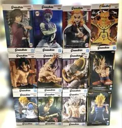 人気アニメ　Grandistaフィギュア　12体セットまとめ売り