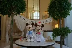 ミッキーとミニーのウェディングドール
