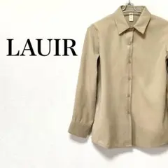 LAUIR ピーチスキンベーシックシャツ　シンプル　ナチュラルのサムネイル
