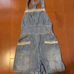 ラルフローレン 女の子　130 オーバーオール サロペット デニム