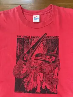 90s USA製 ネイティブアメリカン グラフィックス Tシャツ